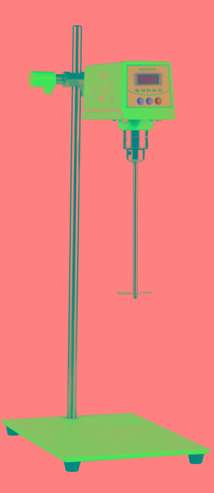 上海司乐卧式恒速电动搅拌器HD2010W(100W)